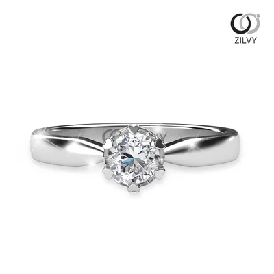 แหวนเพชรผู้หญิง รุ่น GR446 - มุมบน