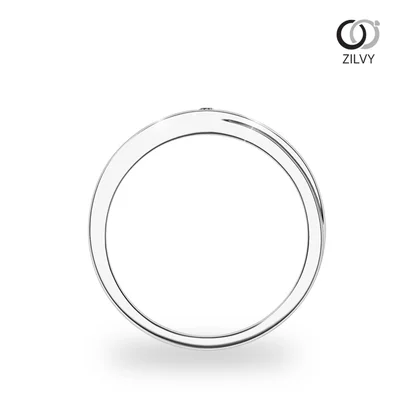 แหวนเพชรผู้หญิง รุ่น GR457 - มุมหน้า