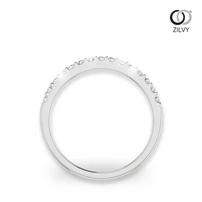 แหวนเพชรผู้หญิง รุ่น GR459 - มุมหน้า