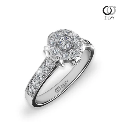 แหวนเพชรผู้หญิง รุ่น GR463 - ภาพเต็ม