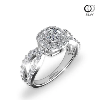 แหวนเพชรผู้หญิง รุ่น GR482 - ภาพเต็ม