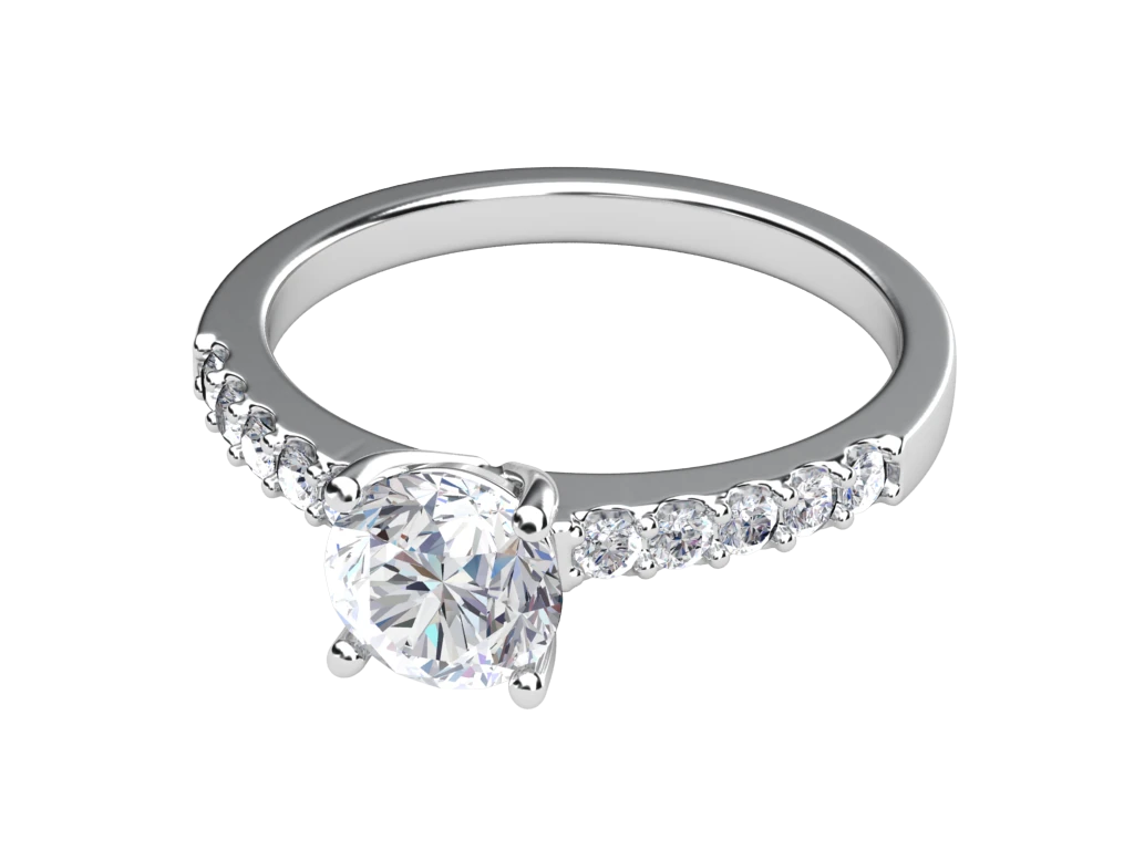 แหวนเพชร Dahlia Pavé