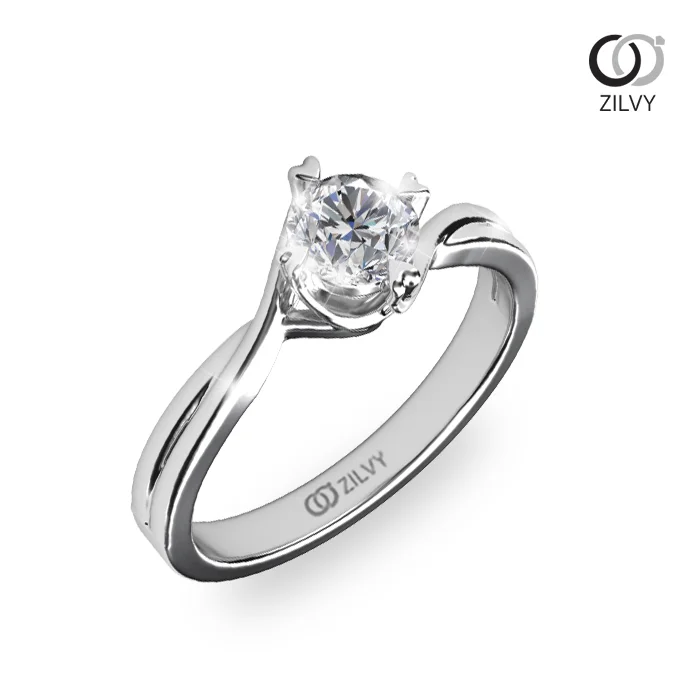 แหวนเพชร Elara Twist