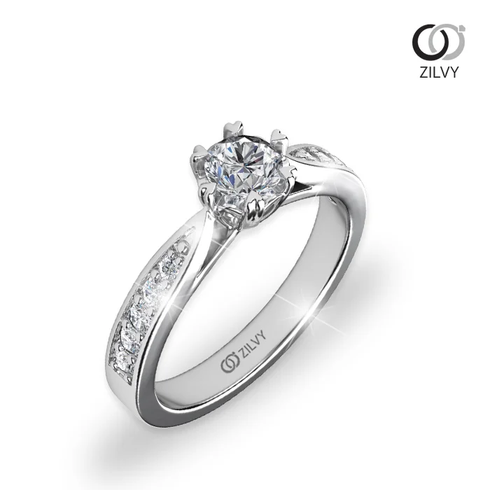 แหวนเพชร Estelle Duo