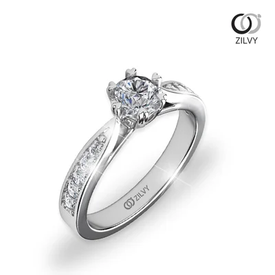 แหวนเพชรผู้หญิง รุ่น GR492 - ภาพเต็ม