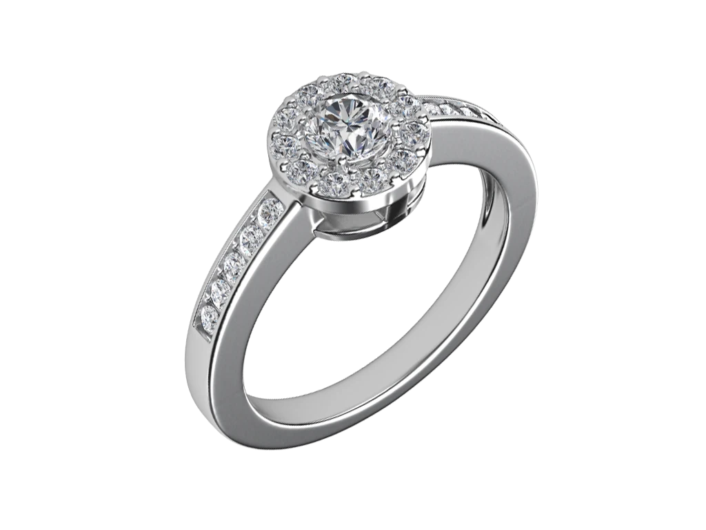 แหวนเพชร Mirabelle Halo