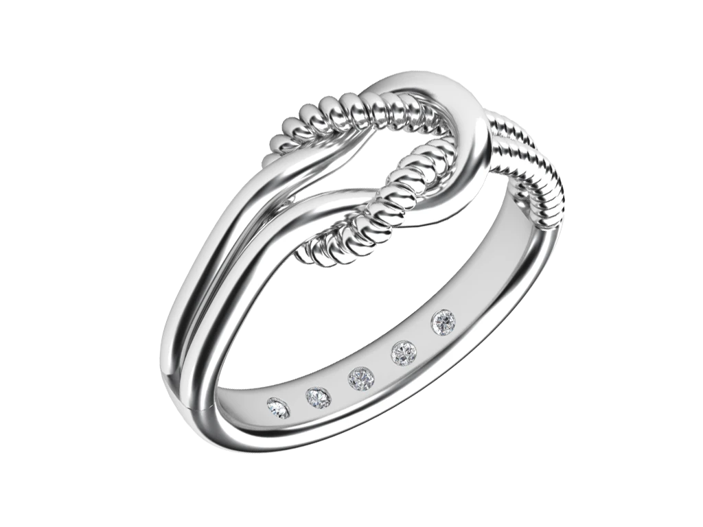 แหวนเพชร Yara Twist