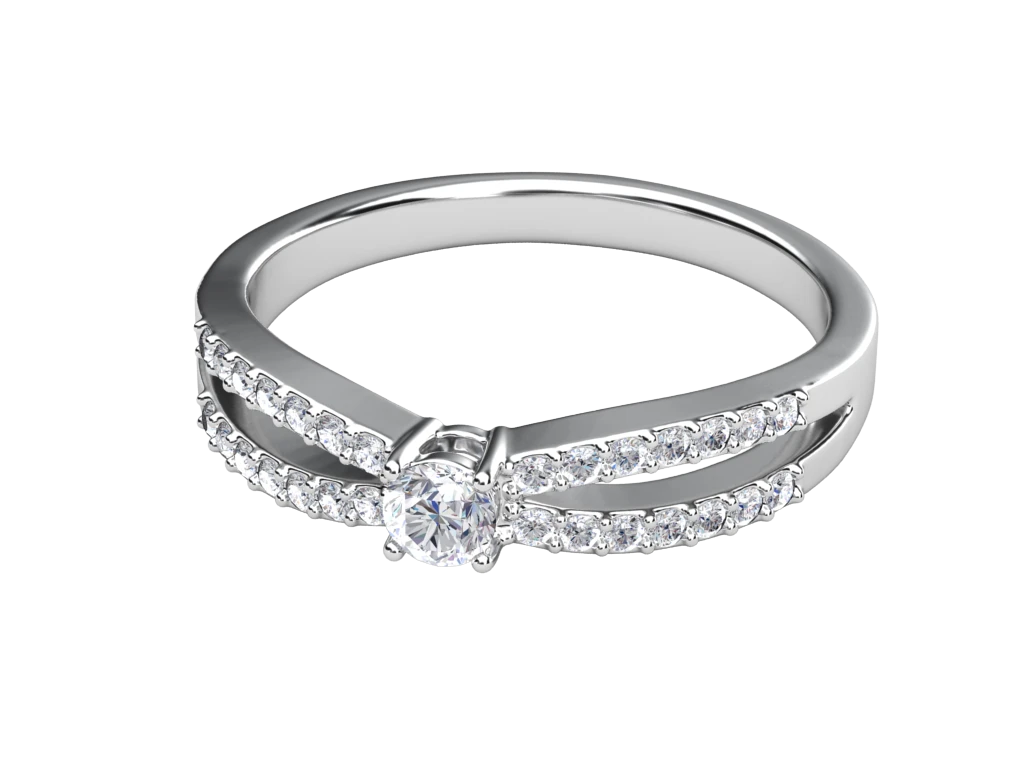 แหวนเพชร Zara Duo