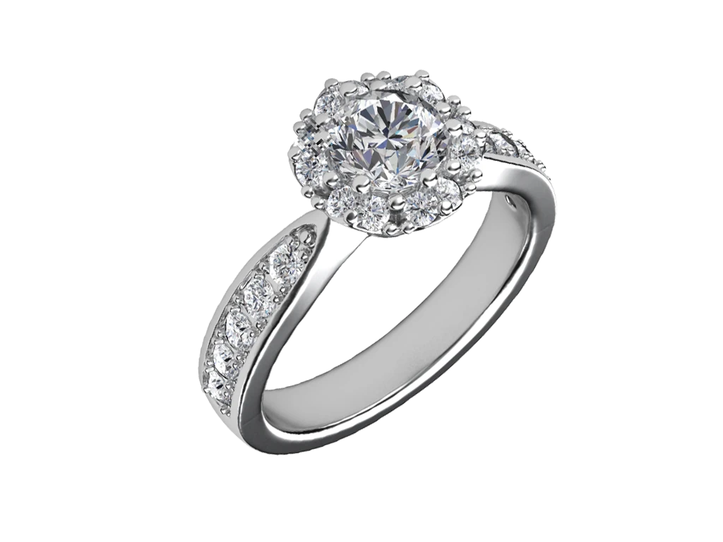 แหวนเพชร Penelope Halo