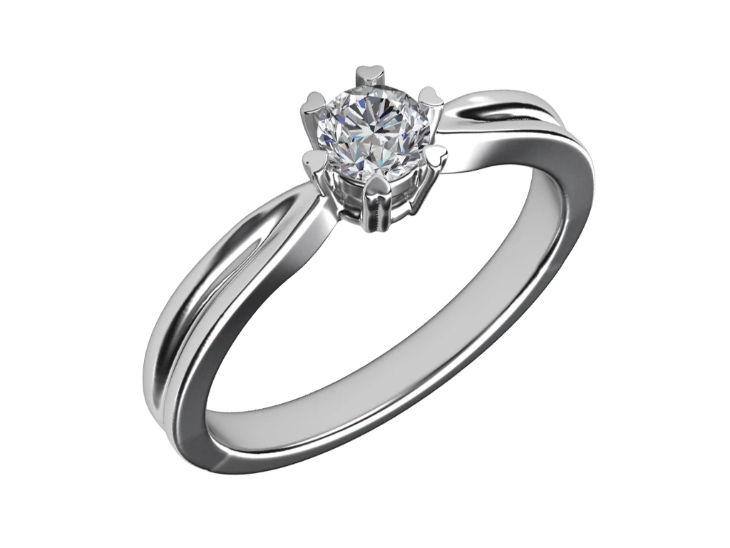 แหวนเพชร Riviera Solitaire