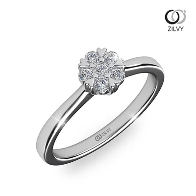 แหวนเพชรผู้หญิง รุ่น GR566 - ภาพเต็ม