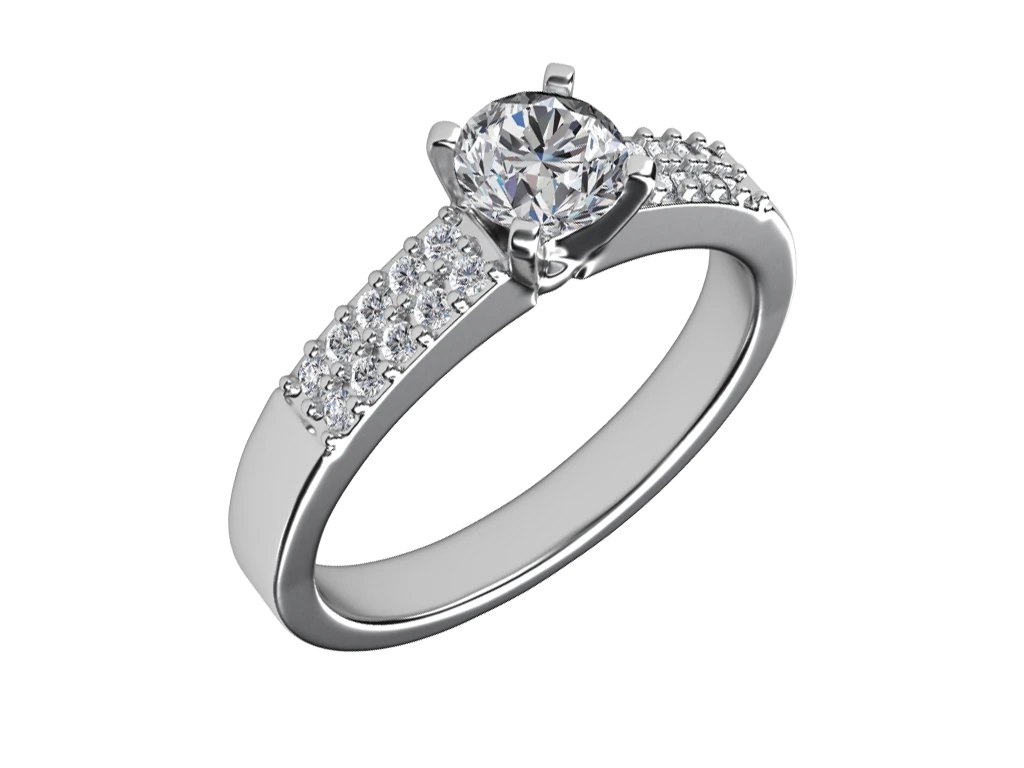 แหวนเพชร Venetia Pavé