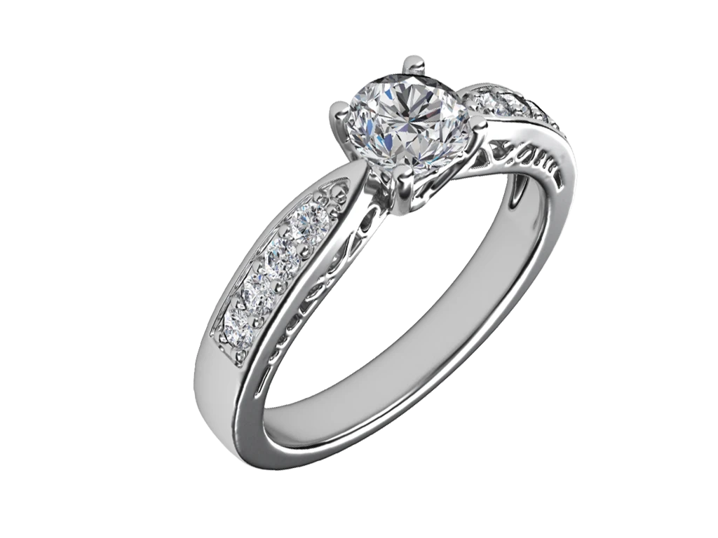 แหวนเพชร Fiora Duo