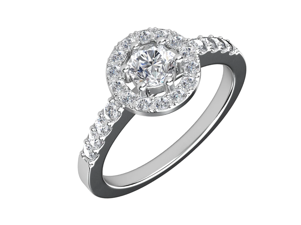 แหวนเพชร Gemma Halo