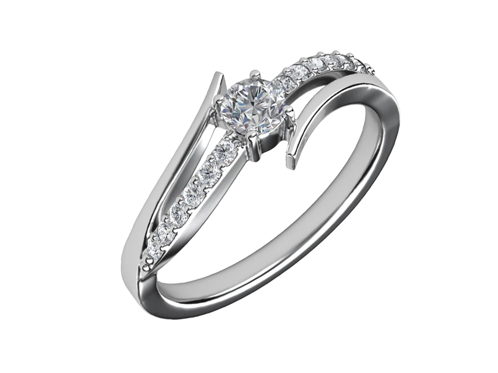 แหวนเพชร Leonora Twist