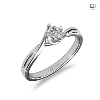 แหวนเพชรผู้หญิง รุ่น GR594 - มุมเปอร์สเปกทีฟ