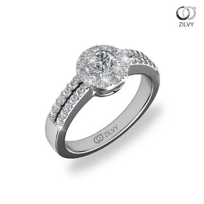 แหวนเพชรผู้หญิง รุ่น GR601 - ภาพเต็ม