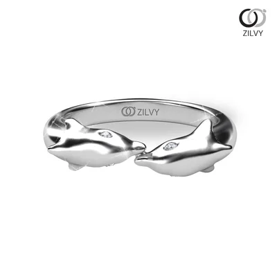 แหวนเพชรผู้หญิง รุ่น GR606 - มุมบน