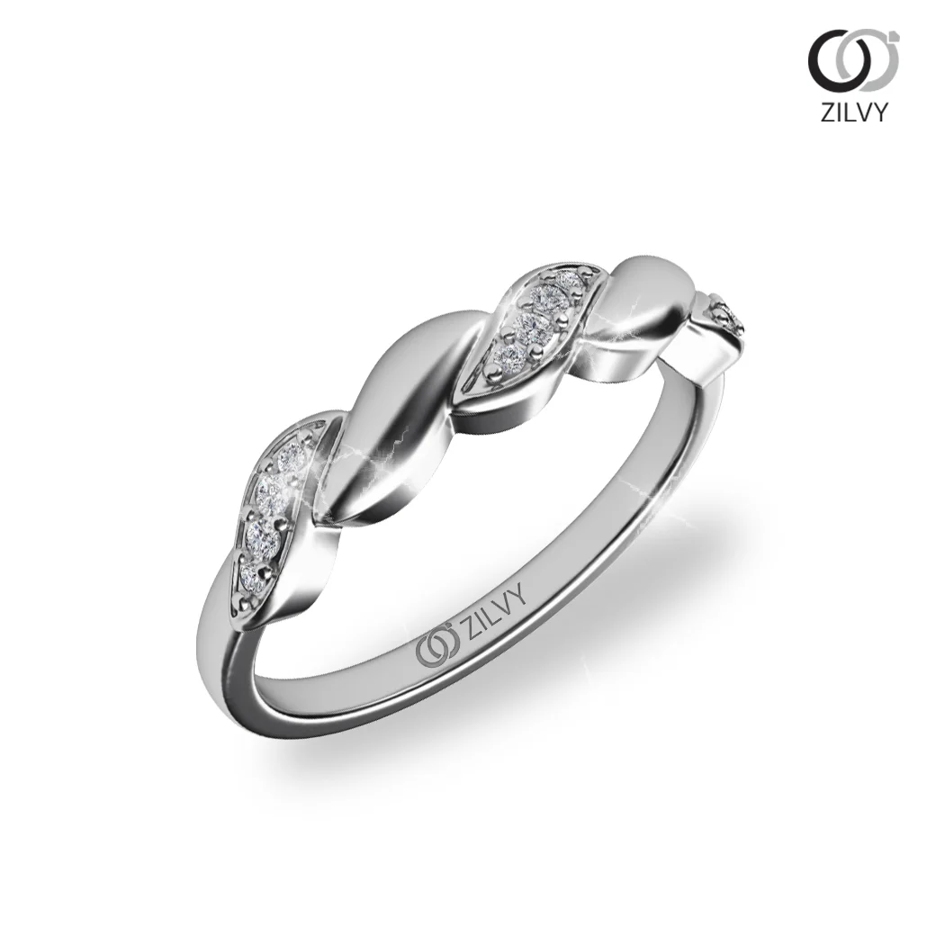 แหวนเพชร Isolde Twist