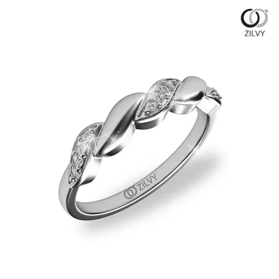 แหวนเพชรผู้หญิง รุ่น GR610 - มุมเปอร์สเปกทีฟ