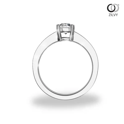 แหวนเพชรผู้หญิง รุ่น GR613 - มุมหน้า