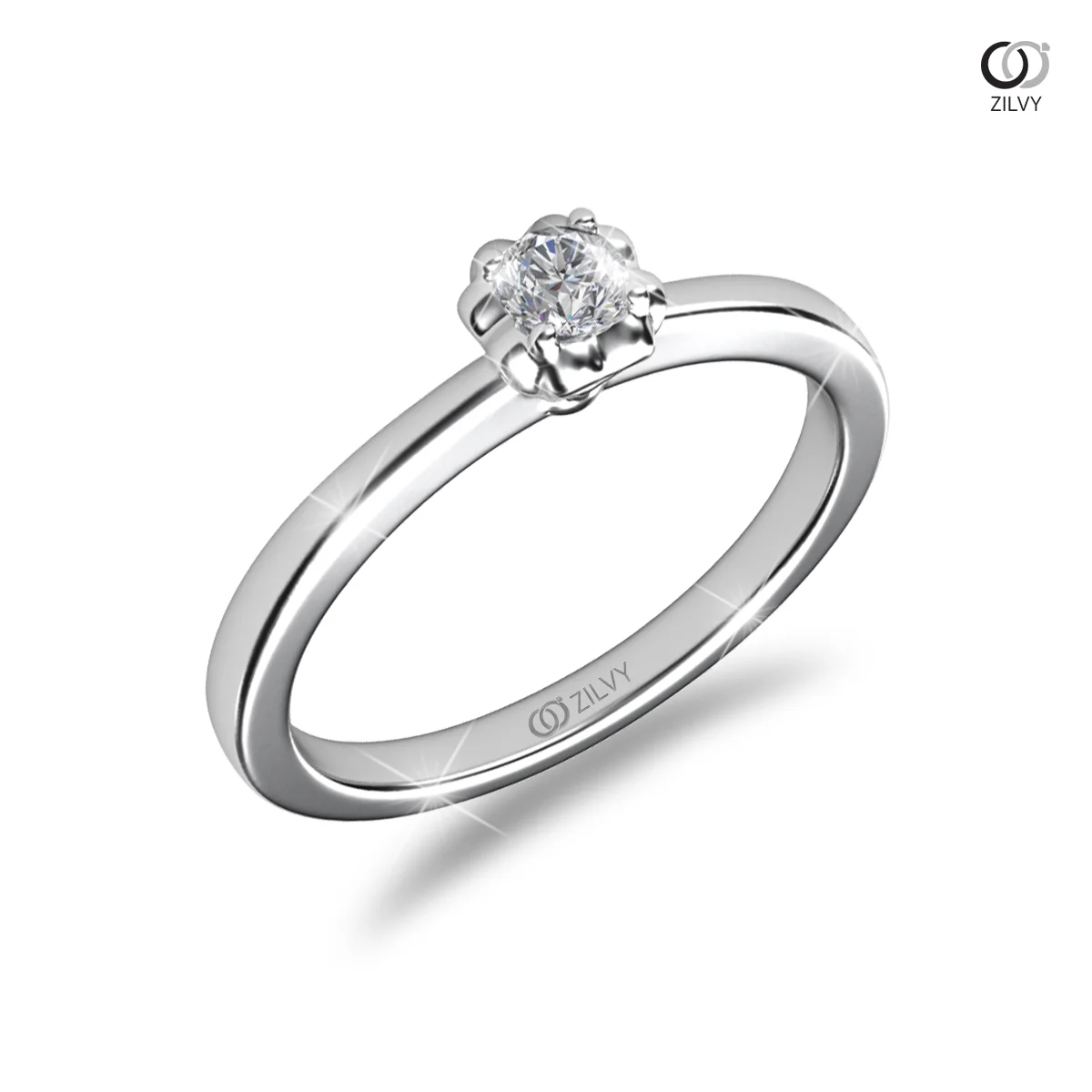 แหวนเพชร Mirabelle Solitaire