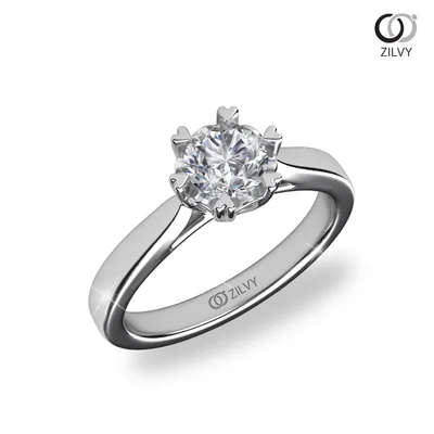 แหวนเพชรผู้หญิง รุ่น GR617 - ภาพเต็ม