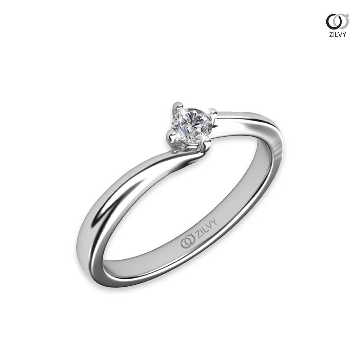 แหวนเพชร Simone Solitaire