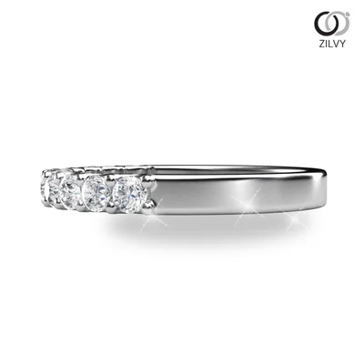 แหวนเพชรผู้หญิง รุ่น GR628 - มุมข้าง