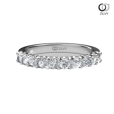 แหวนเพชรผู้หญิง รุ่น GR628 - มุมบน