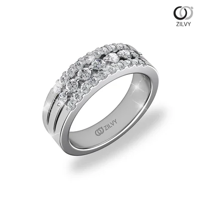 แหวนเพชรผู้หญิง รุ่น GR630 - ภาพเต็ม