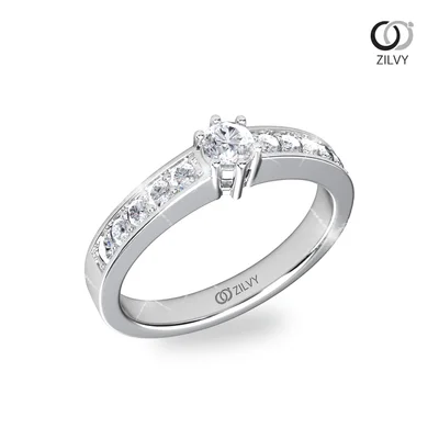 แหวนเพชรผู้หญิง รุ่น GR631 - ภาพเต็ม