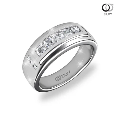 แหวนเพชรผู้หญิง รุ่น GR636 - มุมเปอร์สเปกทีฟ