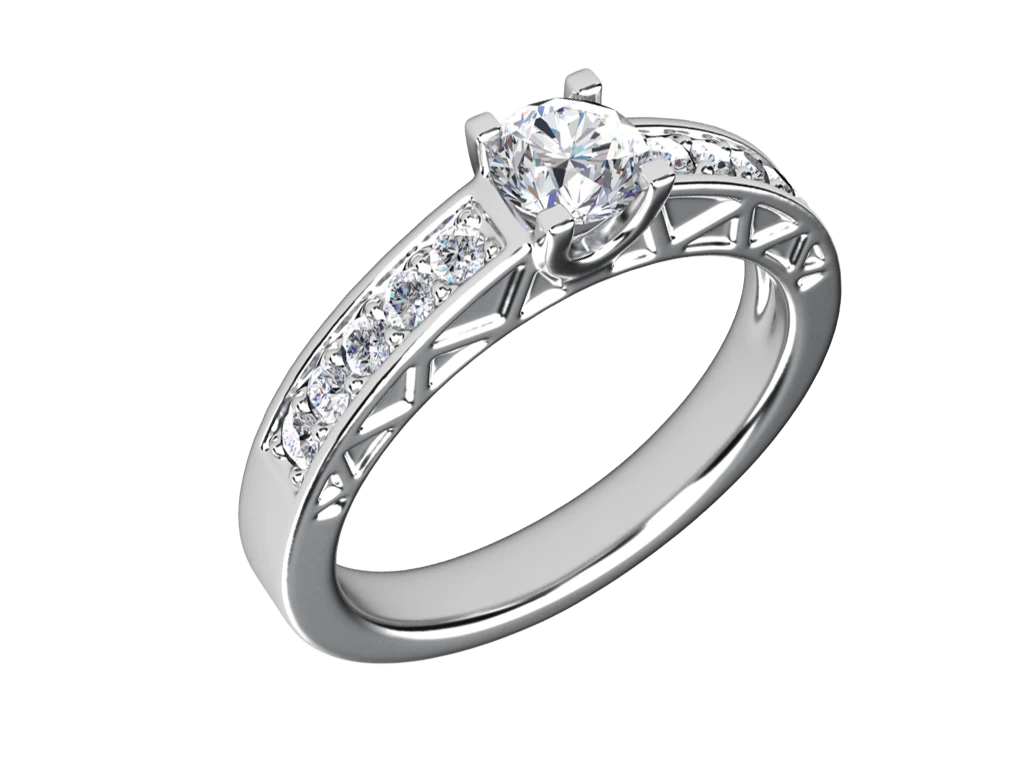 แหวนเพชร Paloma Duo