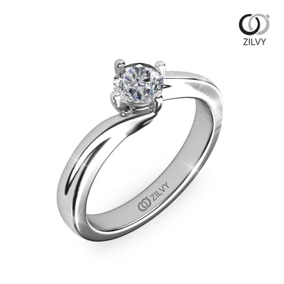 แหวนเพชรผู้หญิง รุ่น GR640 - มุมเปอร์สเปกทีฟ