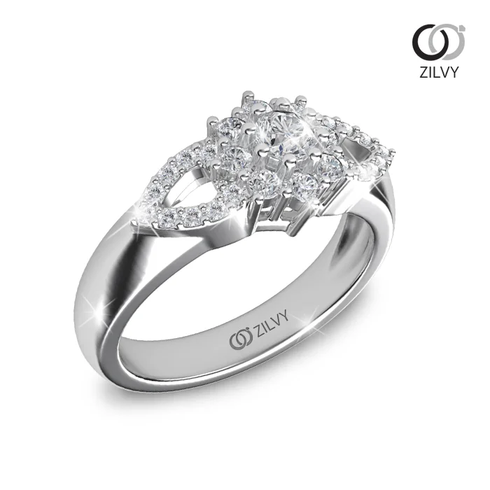 แหวนเพชร Saskia Cluster