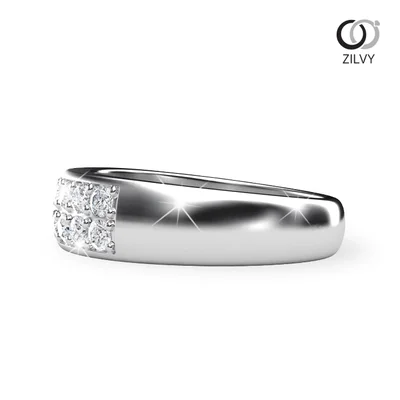 แหวนเพชรผู้หญิง รุ่น GR643 - มุมข้าง