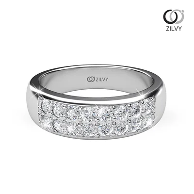 แหวนเพชรผู้หญิง รุ่น GR643 - มุมบน