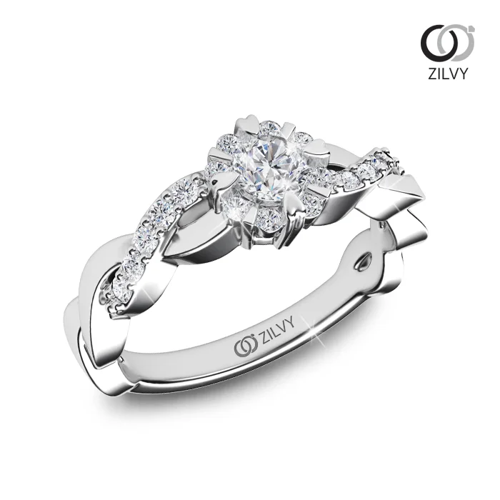 แหวนเพชร Gemma Twist