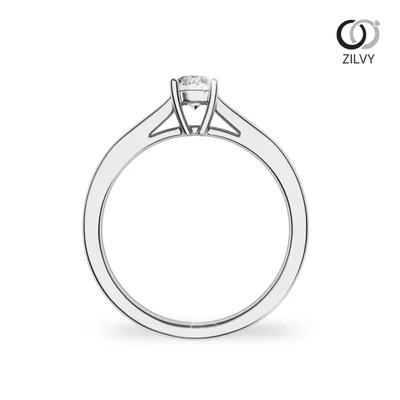 แหวนเพชรผู้หญิง รุ่น GR659 - มุมหน้า