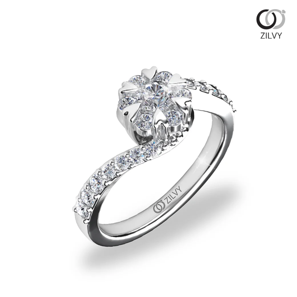 แหวนเพชร Maren Cluster