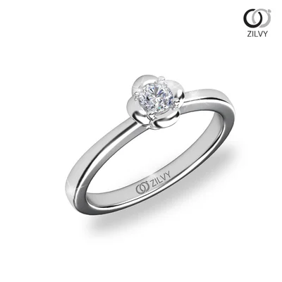 แหวนเพชรผู้หญิง รุ่น GR673 - มุมเปอร์สเปกทีฟ