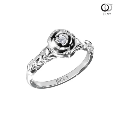 แหวนเพชรผู้หญิง รุ่น GR674 - ภาพเต็ม