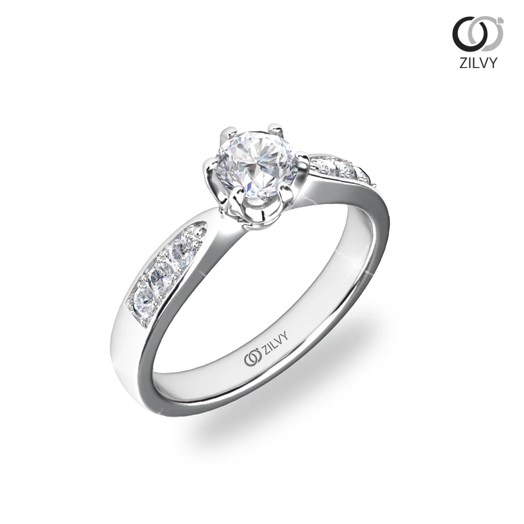 แหวนเพชร Mila Duo