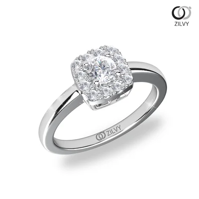 แหวนเพชรผู้หญิง รุ่น GR686 - มุมเปอร์สเปกทีฟ