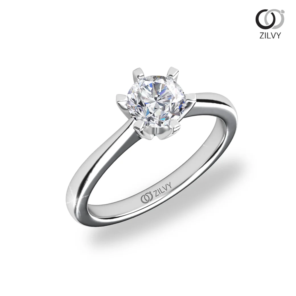 แหวนเพชร Saskia Solitaire