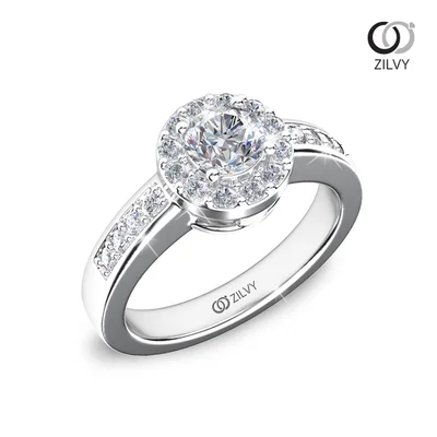 แหวนเพชรผู้หญิง รุ่น GR692 - ภาพเต็ม