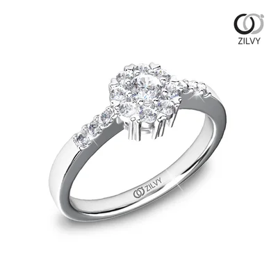 แหวนเพชรผู้หญิง รุ่น GR695 - ภาพเต็ม