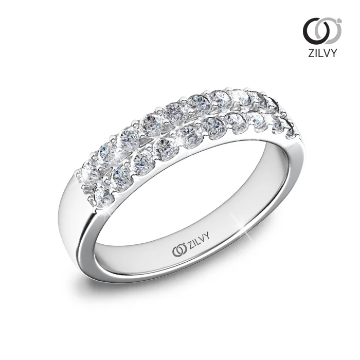 แหวนเพชร Elara Pavé