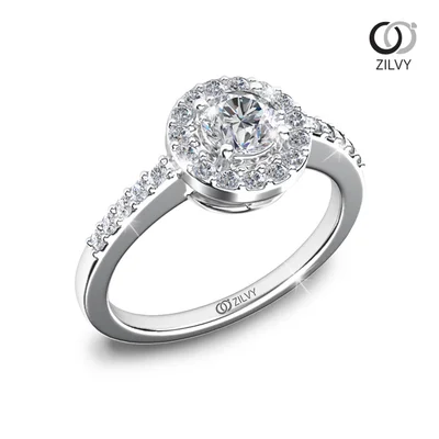 แหวนเพชรผู้หญิง รุ่น GR710 - ภาพเต็ม